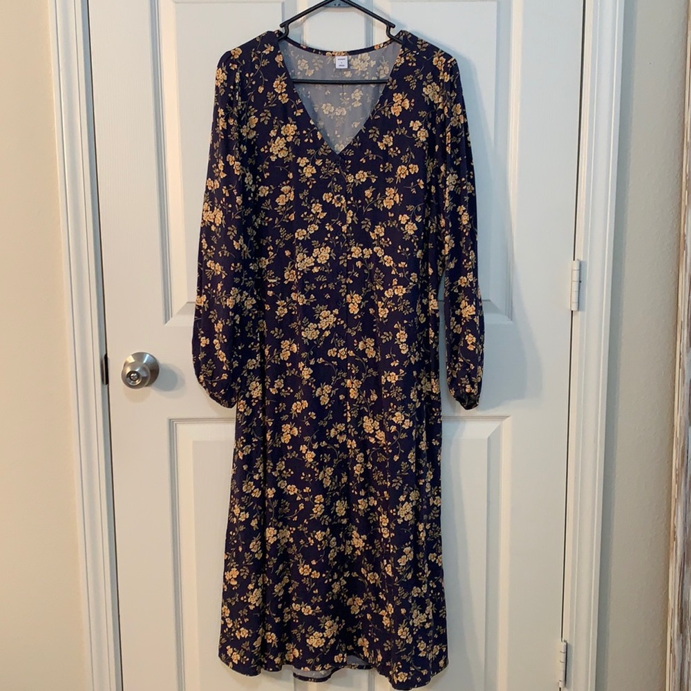 Old Navy floral midi dress